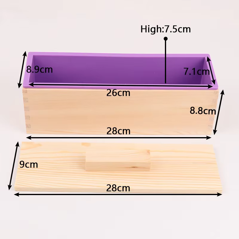 1200ml Rechteckige Silikon-Sei – Soap Making Kit For Beginners Bewertung und Preis